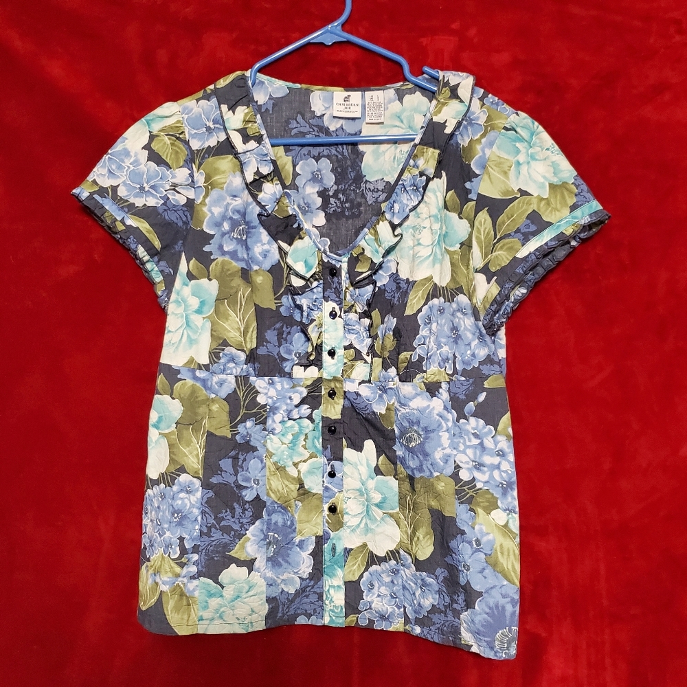Floral Blouse Size Large